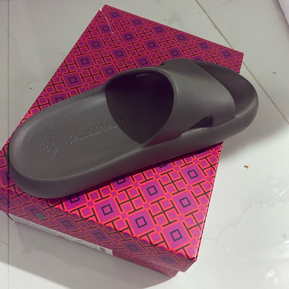 Tory Burch Gray Women's Slippers